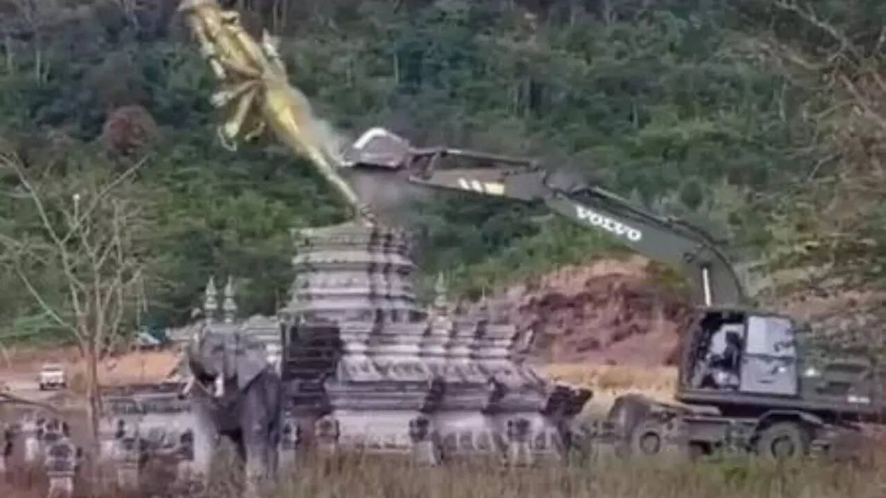 'Decorative piece': After India slams razing of Hindu statue, Thailand ...