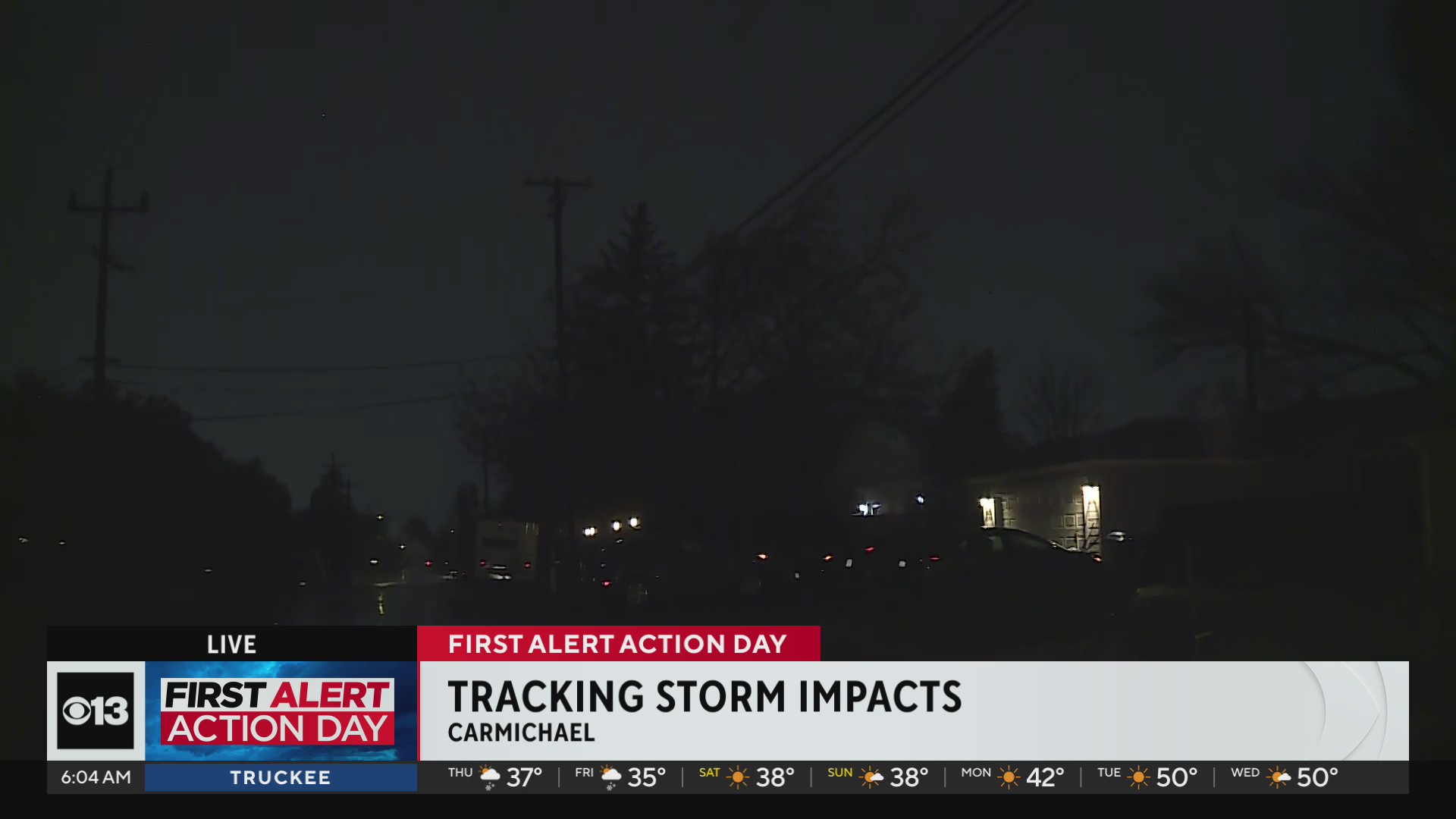 Storm brings rain, wind, knocks out power on Christmas morning across ...