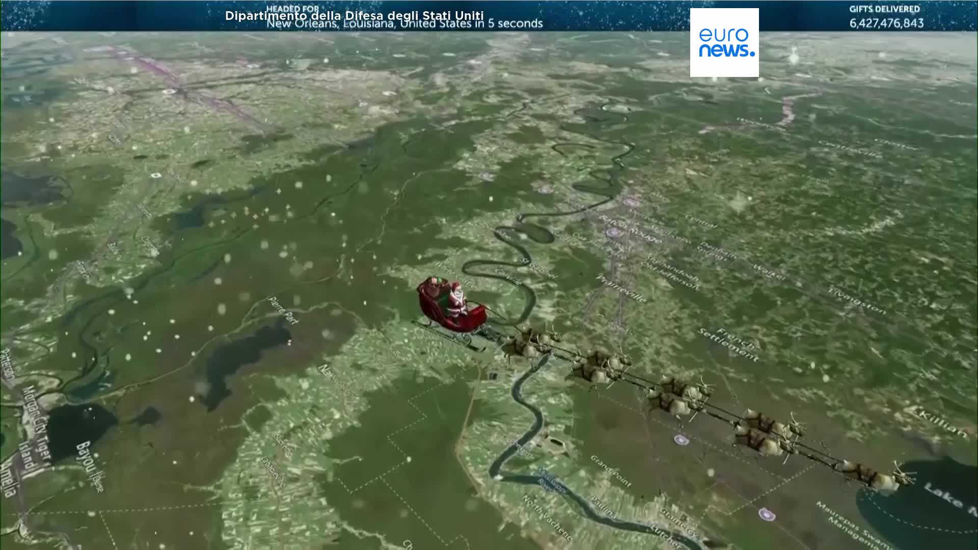 Da 70 anni il NORAD “traccia” Babbo Natale: radar, satelliti e una ...