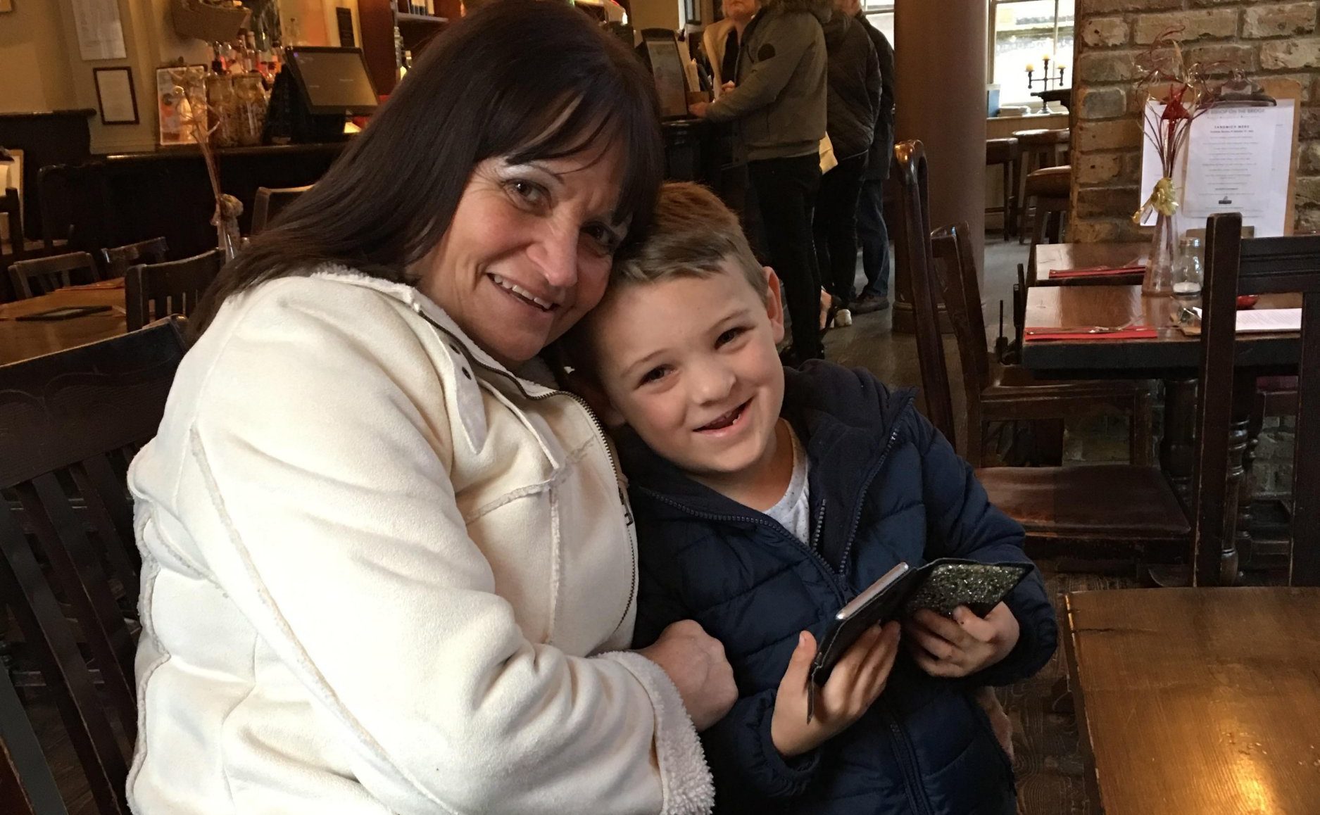 Both Alfie and his mother Linda were attacked with a knife before a gas explosion engulfed the home