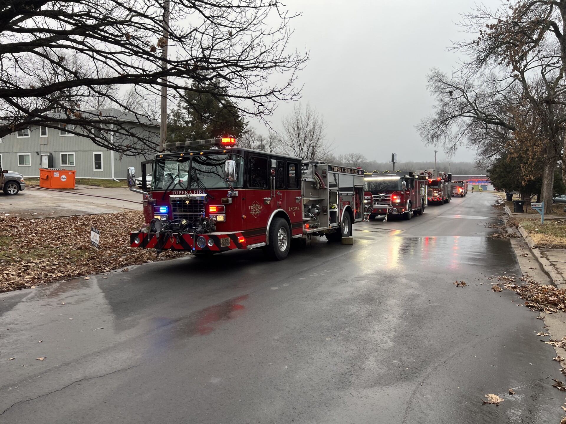 Christmas morning fire in southeast Topeka remains under investigation