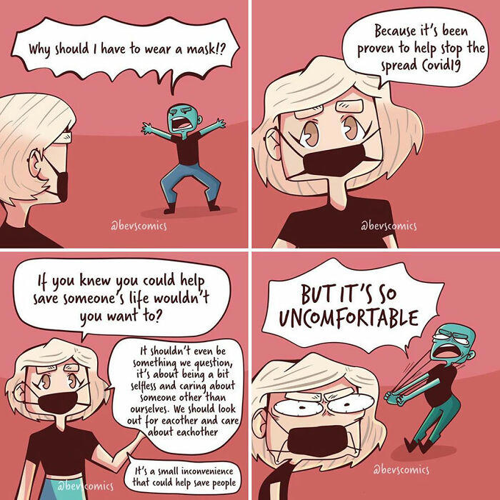 Artist creates comics about mental health, equal rights, and what it’s ...