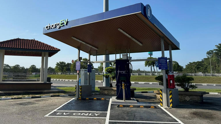 ChargEV upgrades DC charger at Tapah R&R southbound to 180kW