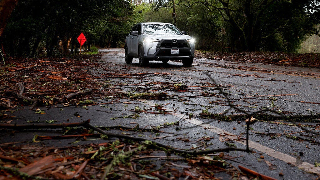 Storm-related damage, power outages reported across the Bay Area
