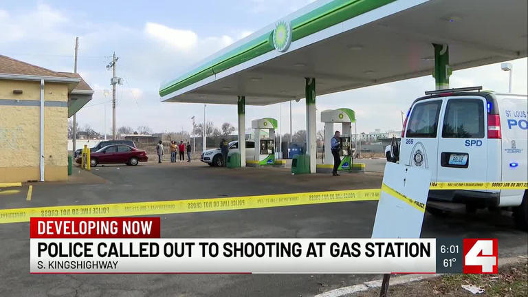 Police investigating shooting at South City gas station