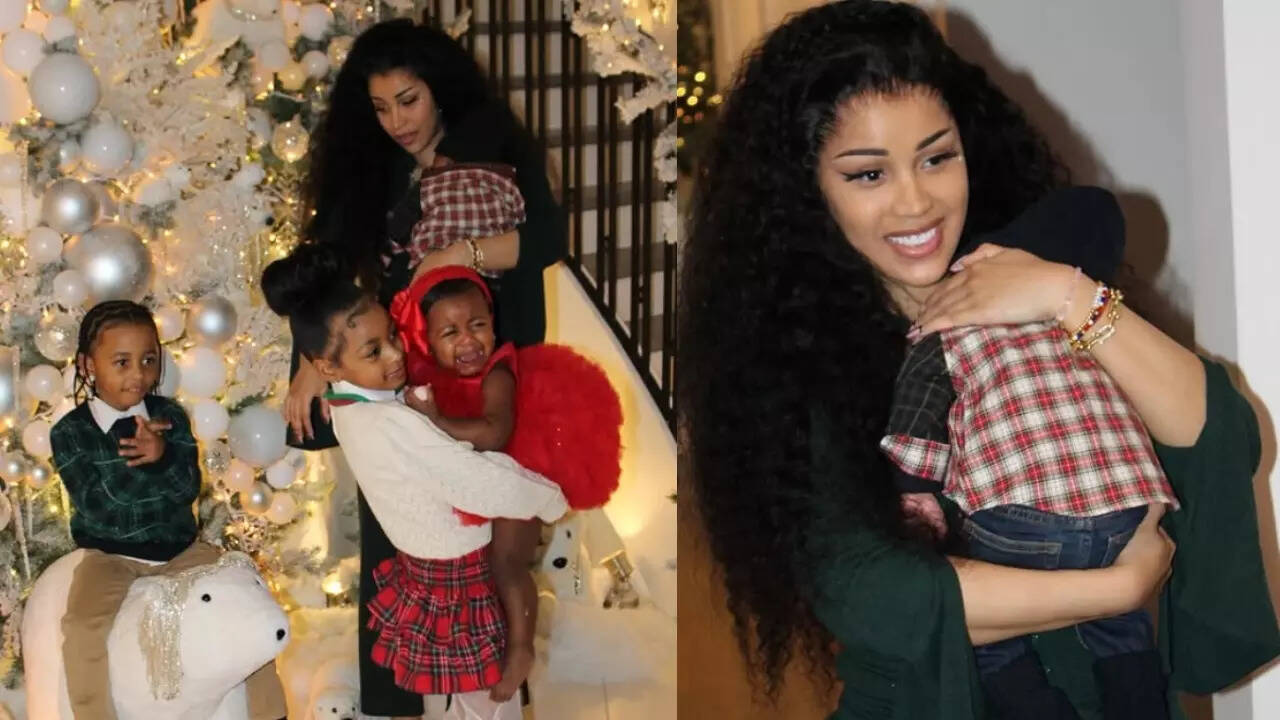 Christmas 2025: Rapper Cardi B celebrates the holiday in style as a ...
