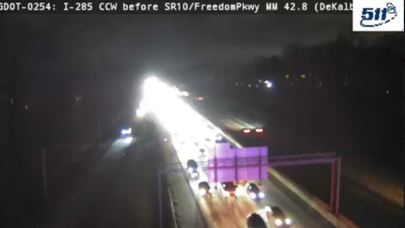 Person hit on I-285 North in DeKalb