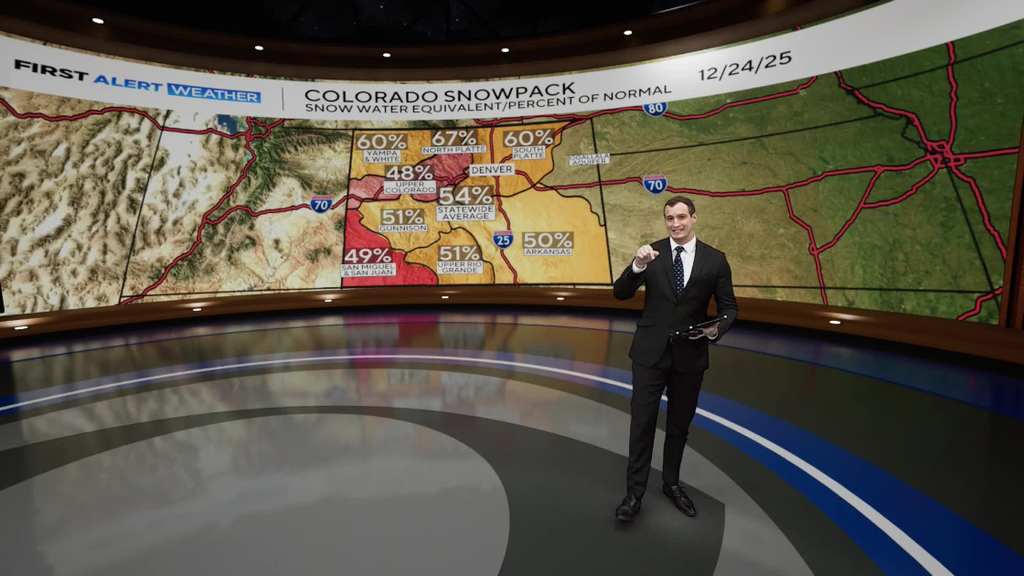 From record heat to accumulating snow in Denver