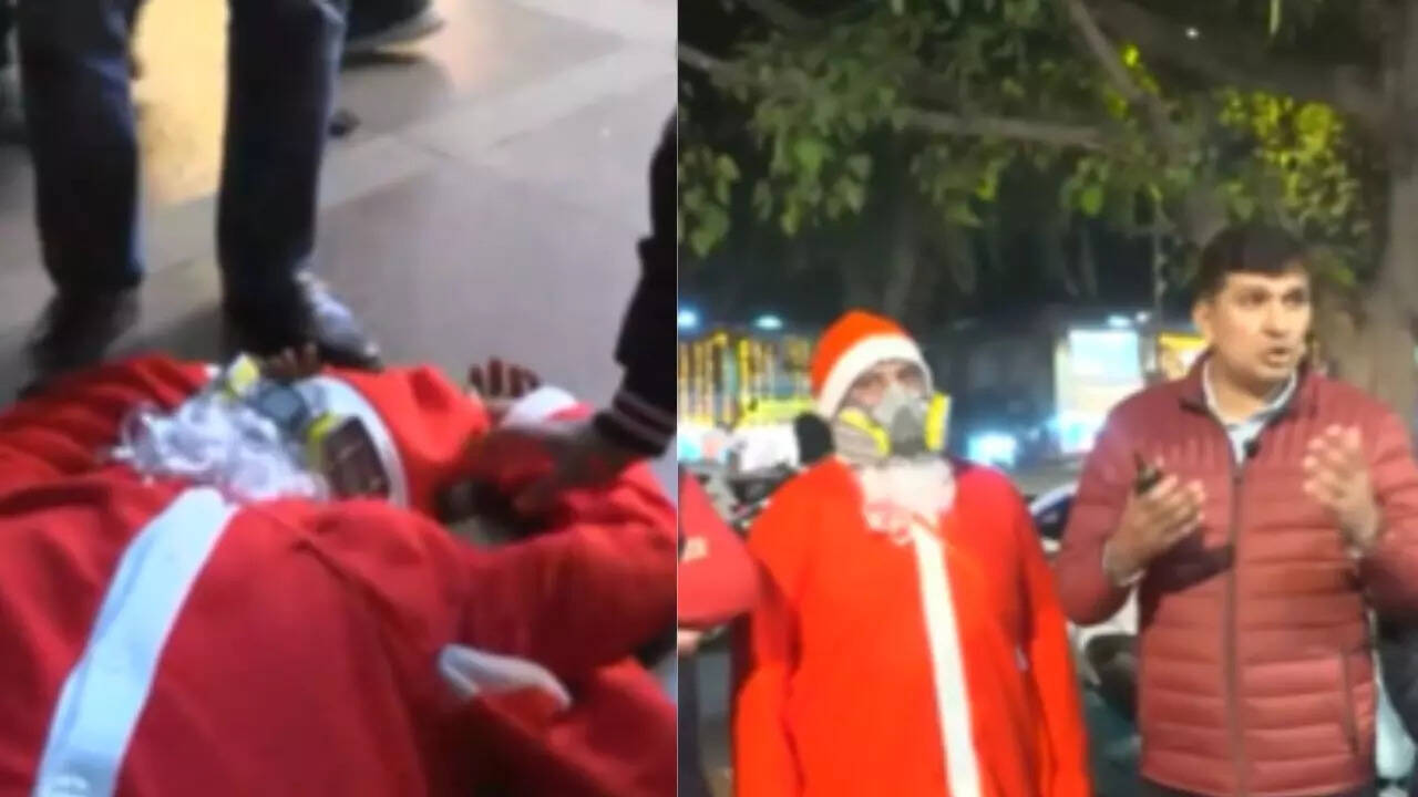 'Santa Claus fainted due to Delhi AQI': FIR filed against AAP leaders ...