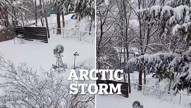 Snow blankets northeast as millions brace for major arctic storm