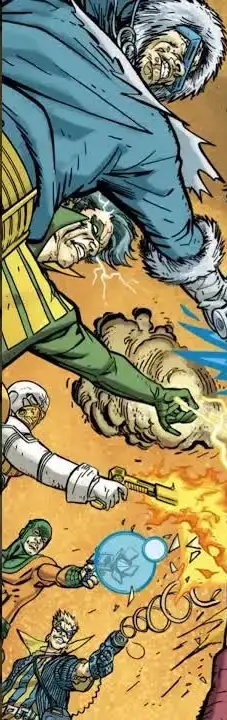 The rogues get payback on Inertia after they kill the Flash!