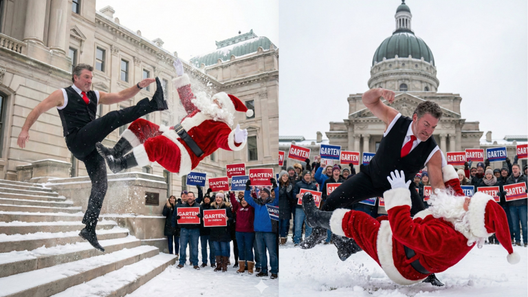 Who is Chris Garten? Indiana Republican Senate leader posts AI images ...