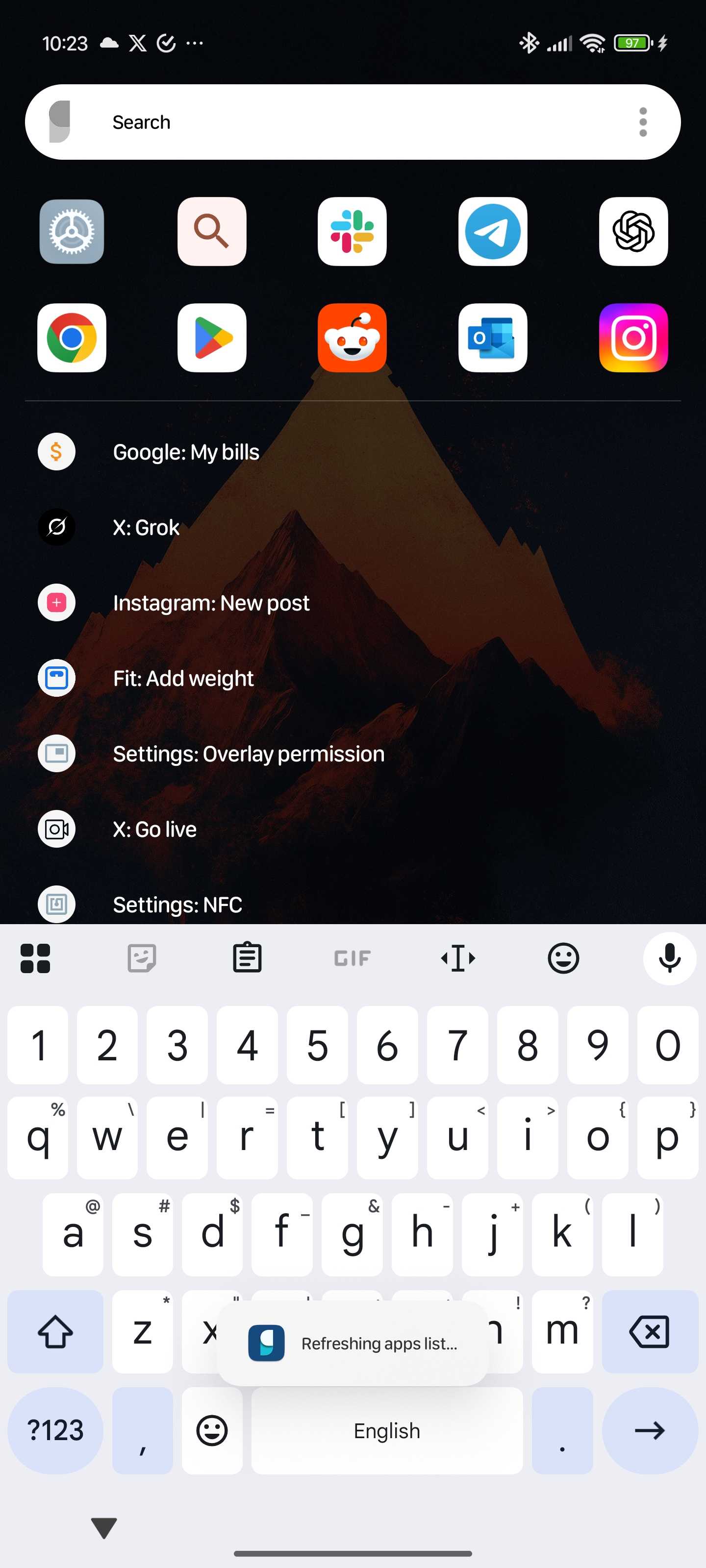 Sesame search for Android
