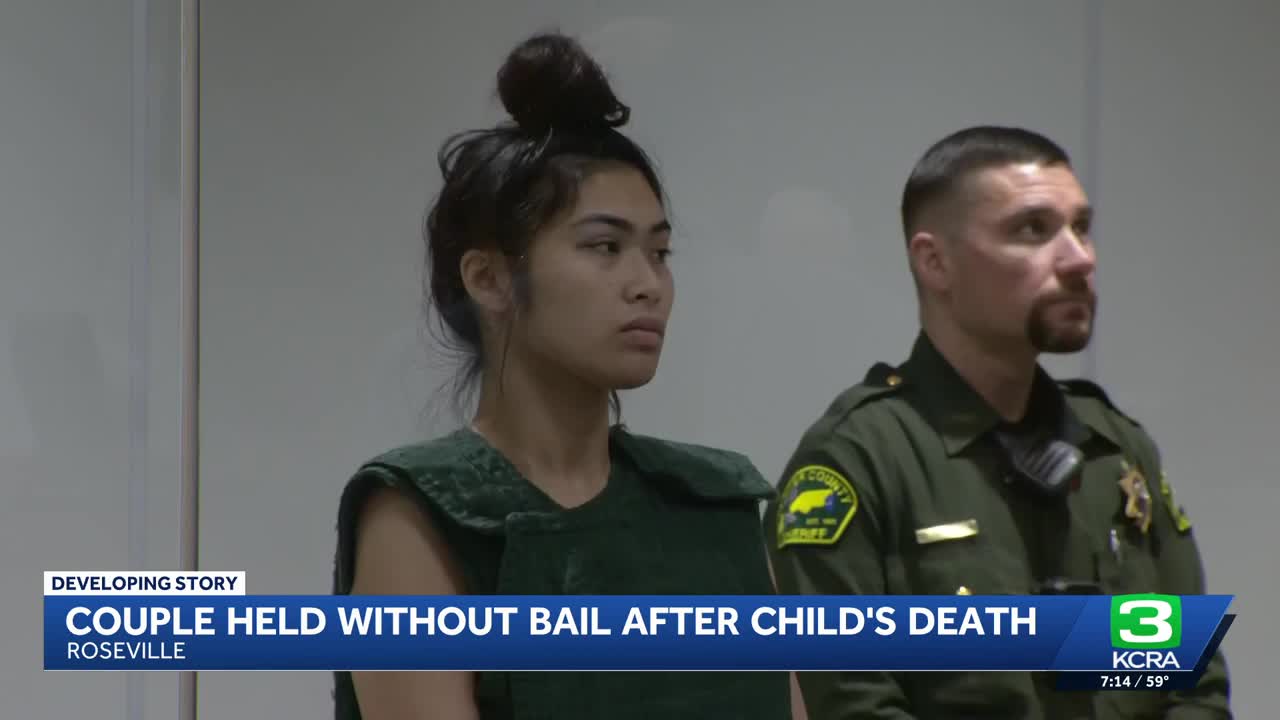 Roseville couple held without bail after child's death