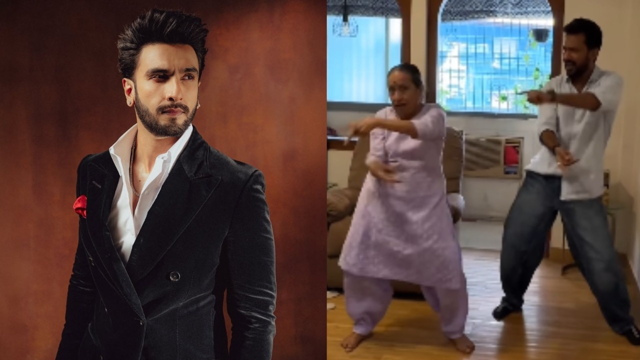 Ranveer Singh hypes Rupali Ganguly's mother's viral Dhurandhar dance video