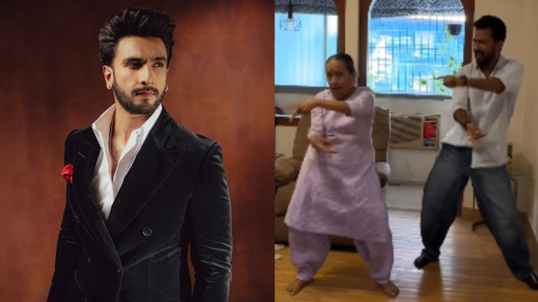 Ranveer Singh hypes Rupali Ganguly's mother's viral Dhurandhar dance video
