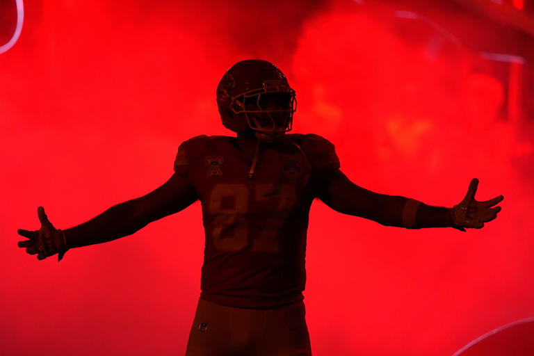 Travis Kelce's emotional night at Arrowhead Stadium may be his last with  retirement decision looming