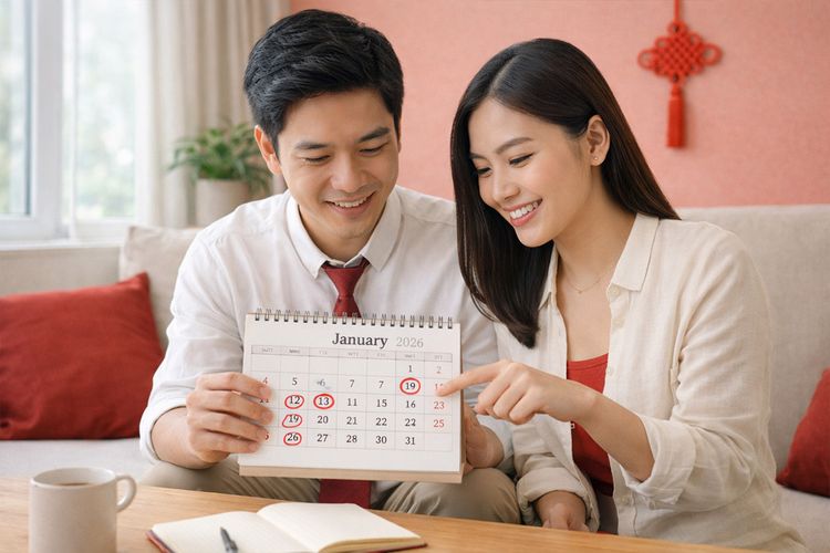 Lengkap! Hari Baik Januari 2026 untuk Nikah dan Buka Usaha