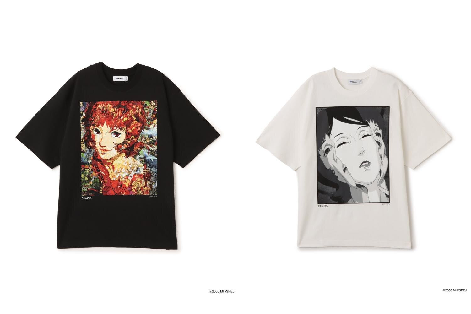 今敏の名作アニメ映画『パプリカ』Tシャツがアトモスに、鮮烈なカラー