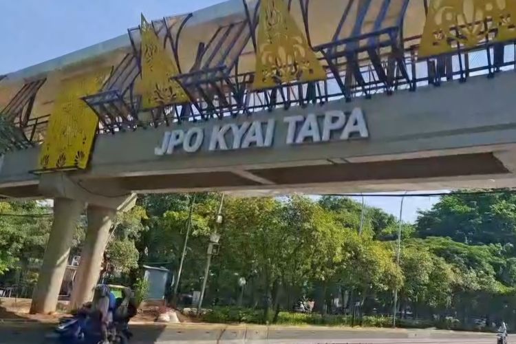 JPO Kyai Tapa Grogol Akhirnya Dibuka Setelah Viral Nunggak Listrik