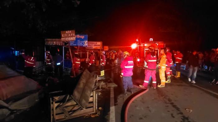 Tiga Berita Terpopuler Padang: Kebakaran Warung, Kematian Tunawisma, dan Ancaman Galodo