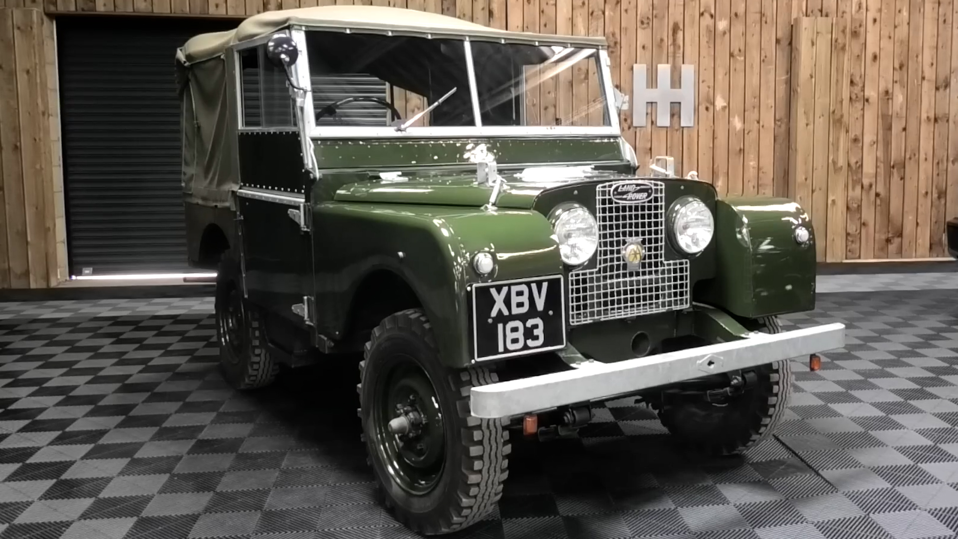 Driving the original Land Rover that started it all