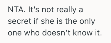 Woman learned a family secret that could change her sister’s life forever, but no one in the