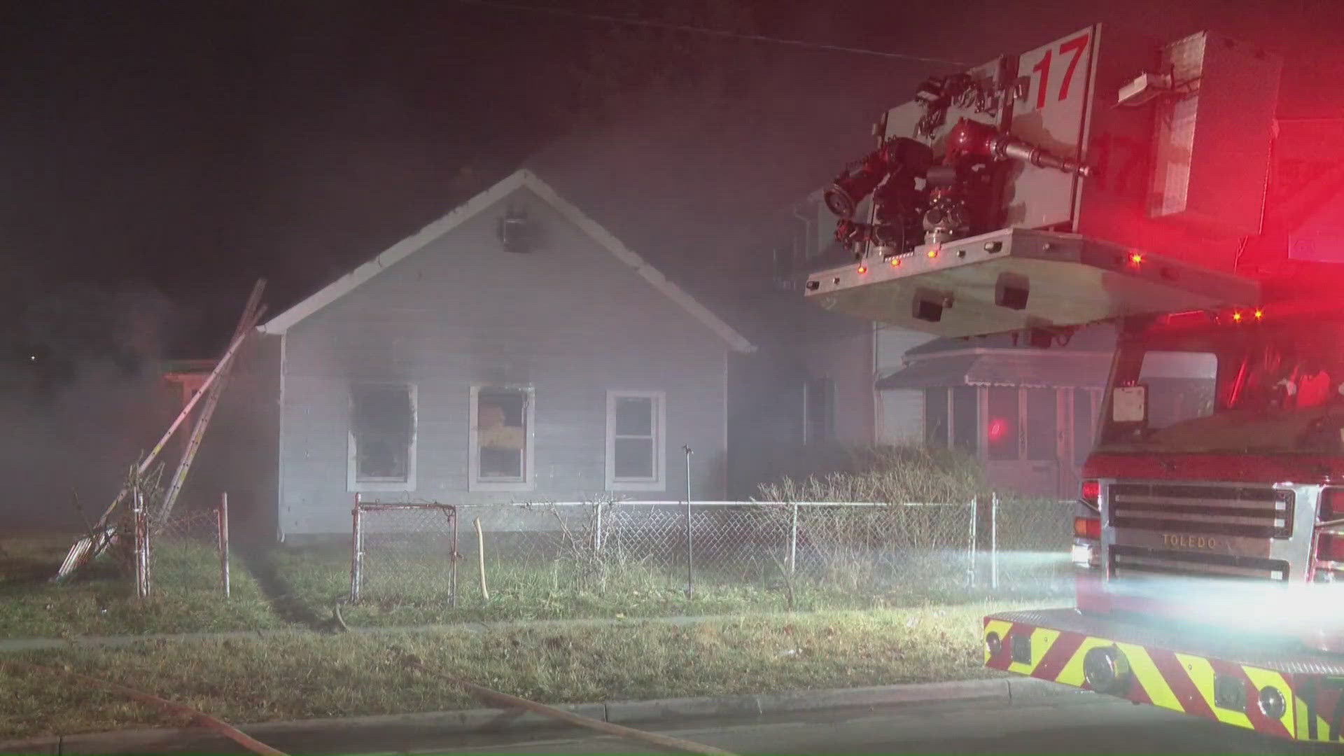 Vacant house burns in overnight house fire