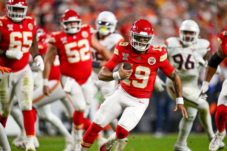 One play, two first NFL touchdowns - and a football split in half by ...