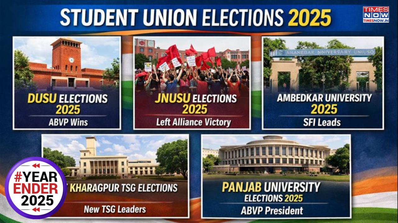 From DUSU to JNUSU: How student politics shaped campuses in 2025