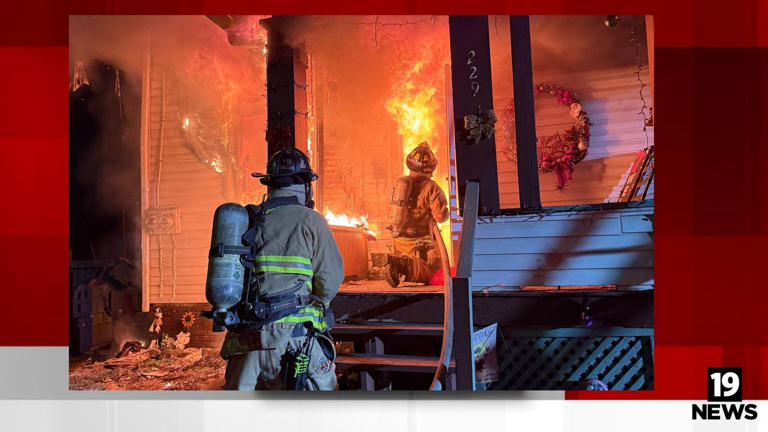 Canton Fire saves residents, 2 dogs from apartment fire on Christmas night