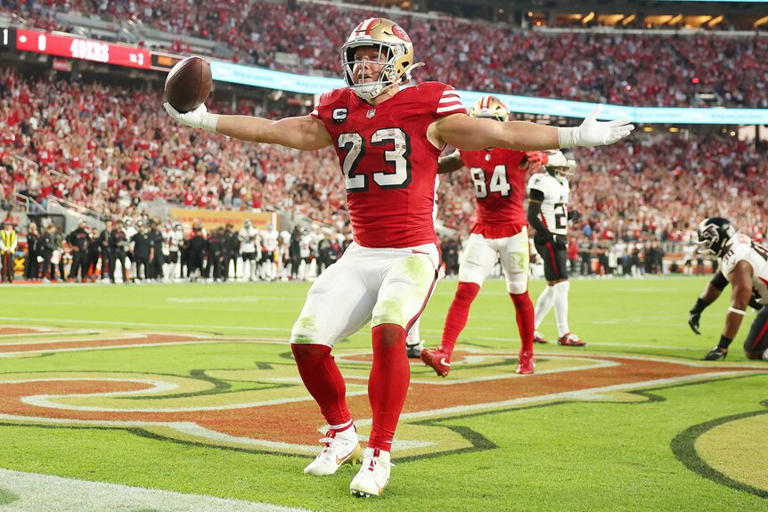 San Francisco 49ers' throwback red uniforms for Bears game on Sunday ...
