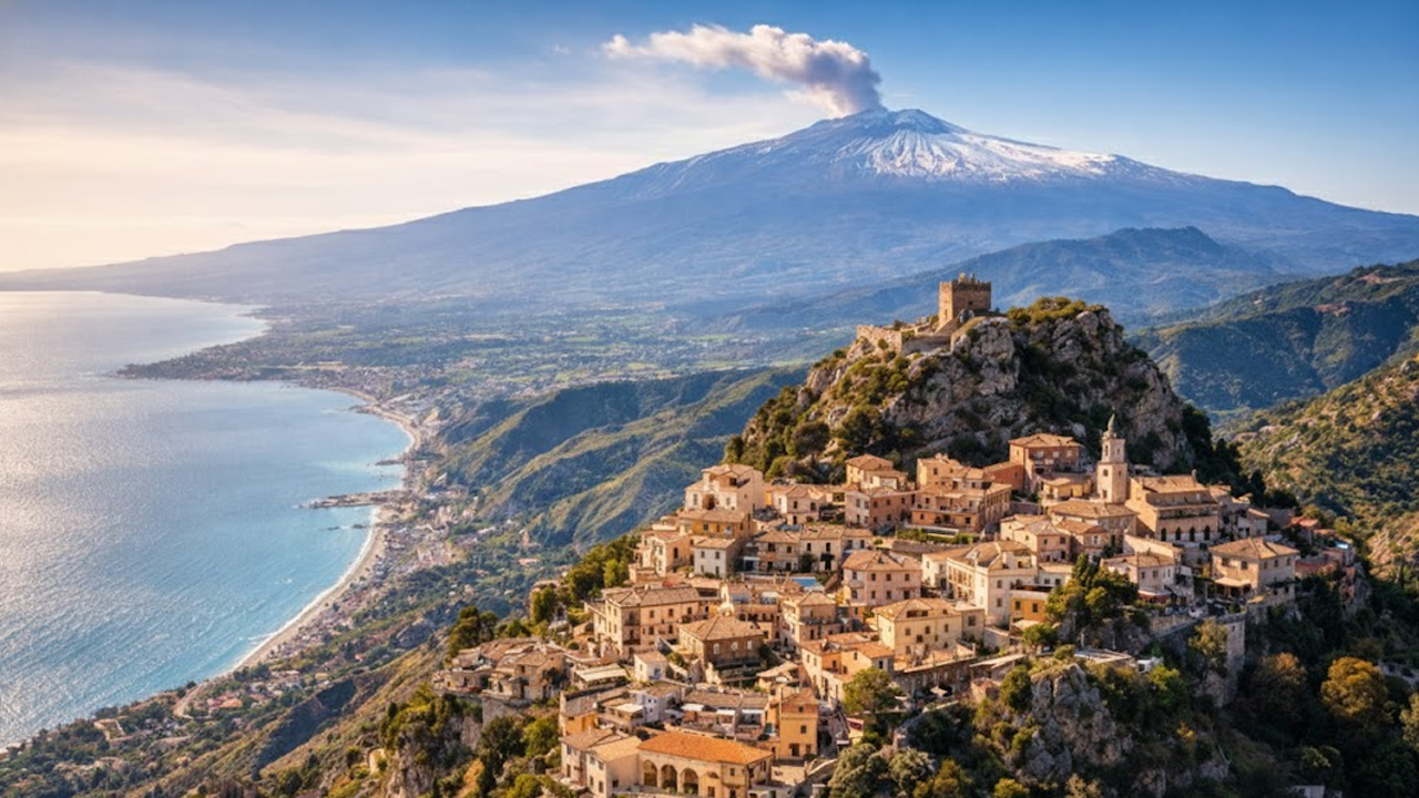Why is Taormina Sicily’s most beautiful cliffside village?