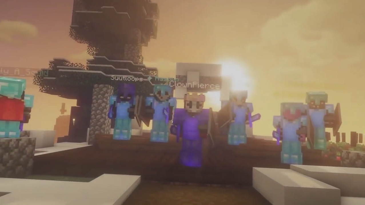 Using one item to stop conflict in Minecraft