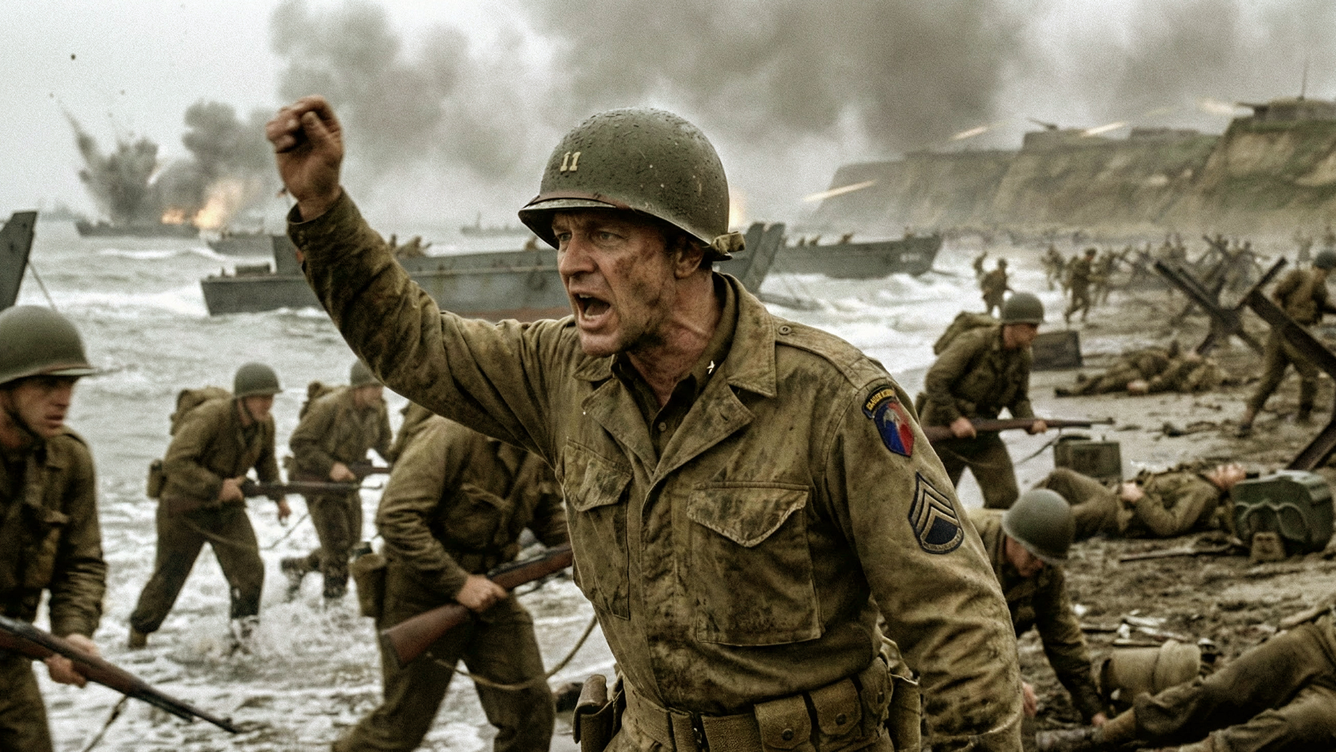 The WWII general who kept Omaha Beach from falling apart