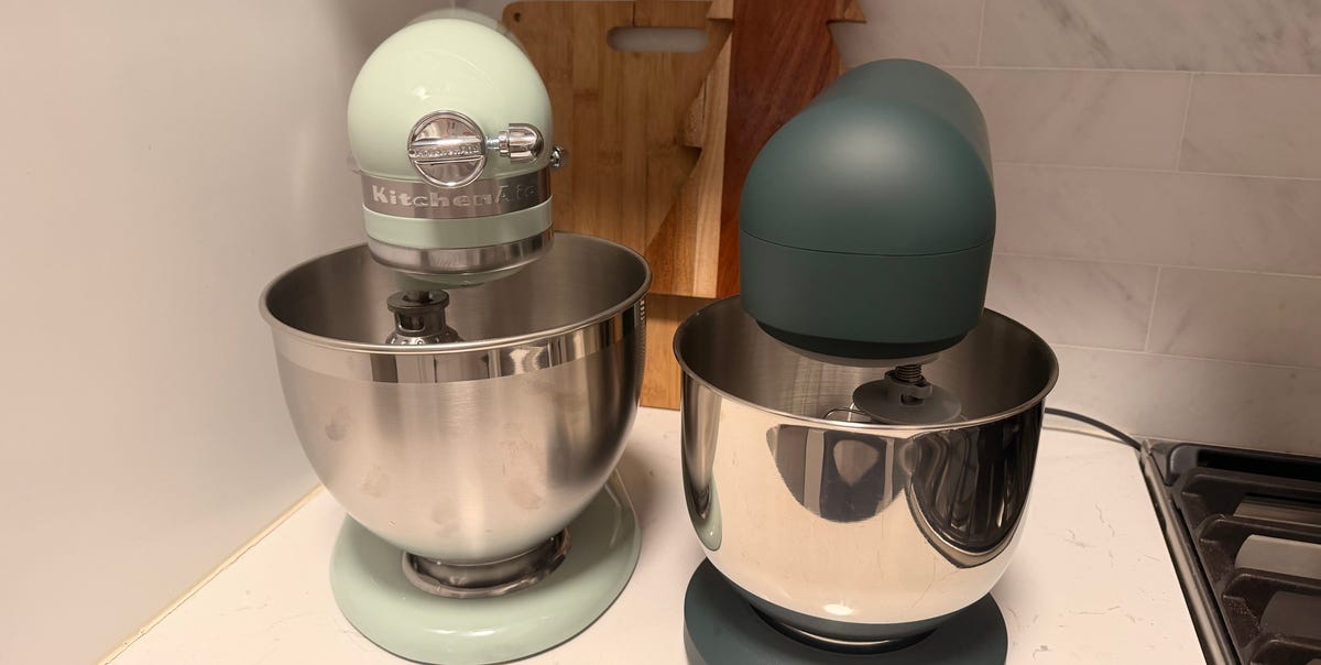 I tested the KitchenAid stand mixer against a more affordable dupe—here ...