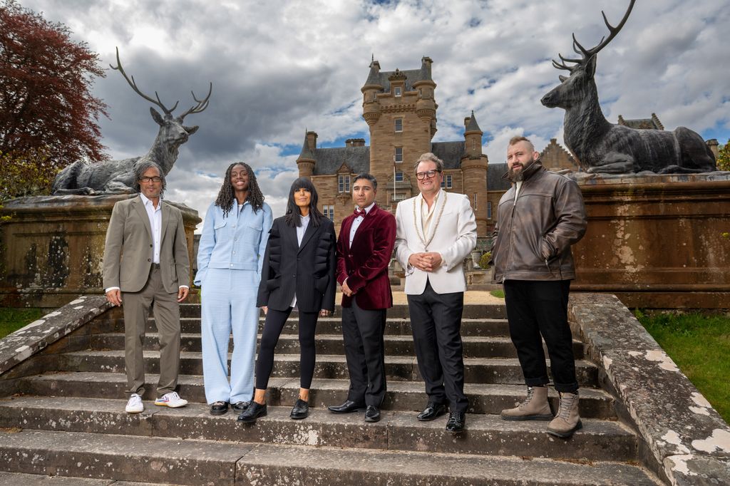 Season one's David Olusoga, Cat Burns, Claudia Winkleman, Nick Mohammed, Alan Carr and Joe Marler