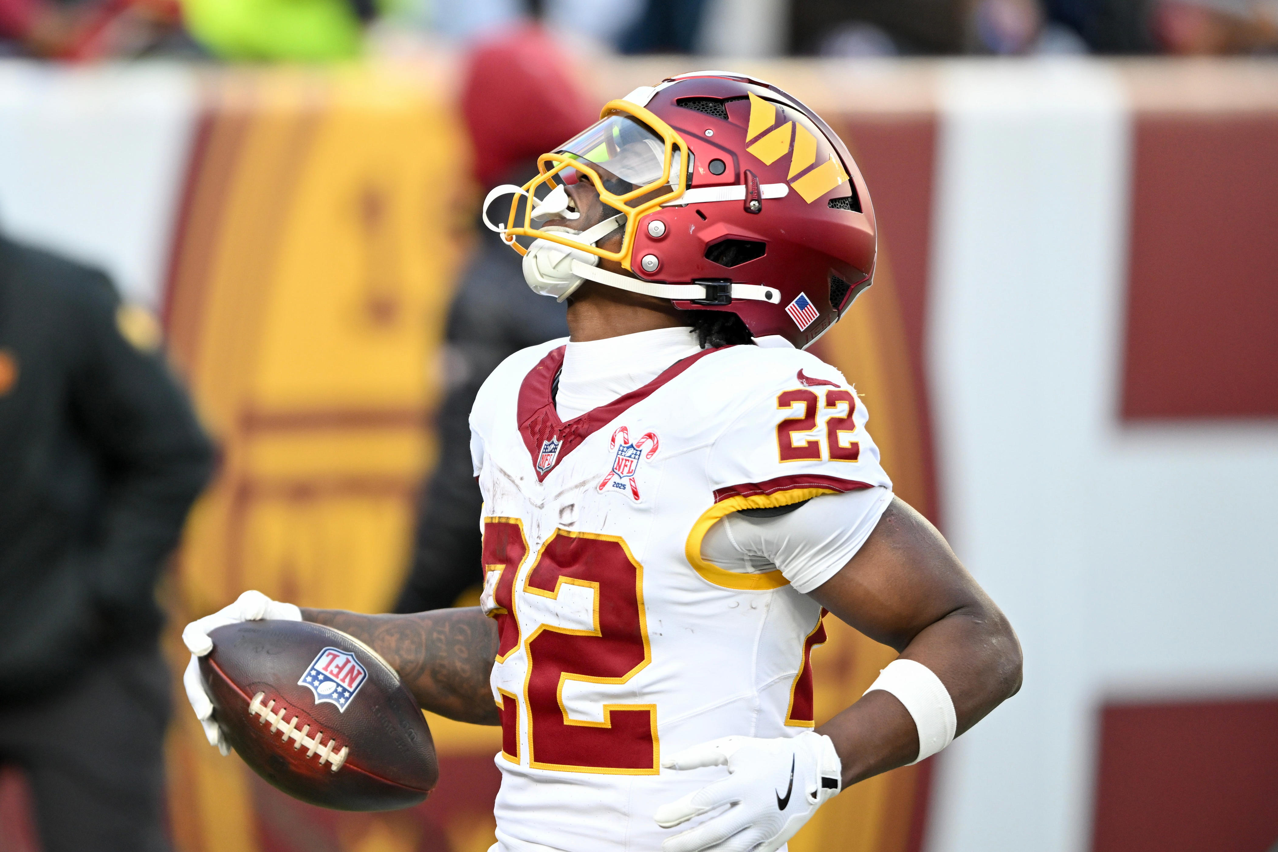 What did Jacory Croskey-Merritt see on that big touchdown run?