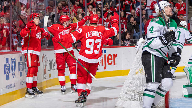 Dallas Stars v Detroit Red Wings | Dave Reginek/GettyImages