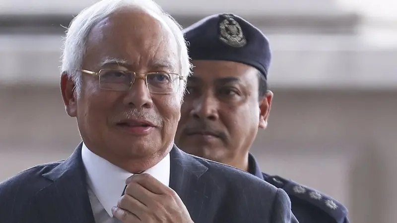 Mantan Perdana Menteri Malaysia Najib Razak divonis bersalah atas ...