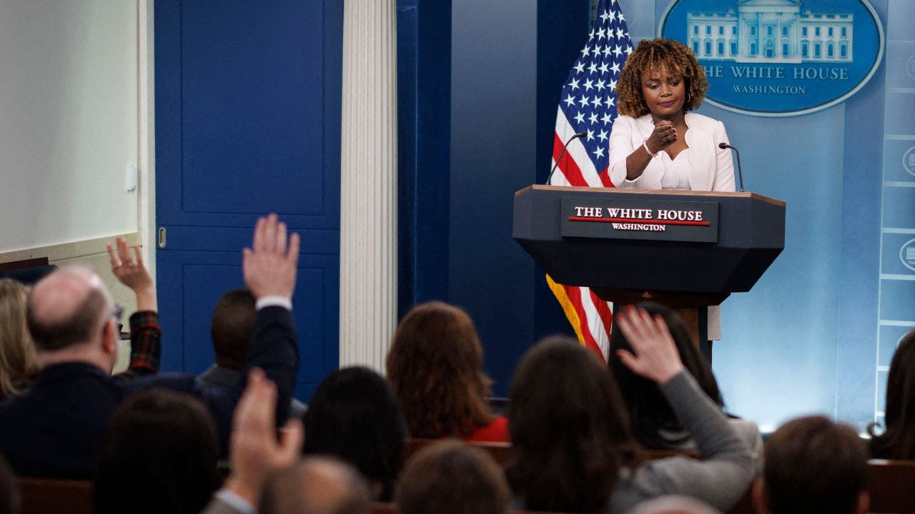 Reporters were often shut down by press secretary Karine Jean-Pierre if they asked about former President Biden’s fitness for office. Getty Images