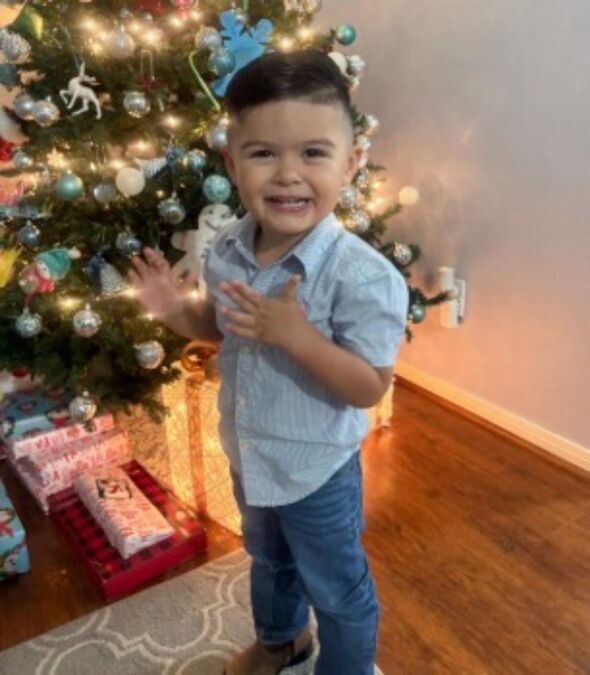 Boy, 3, left an orphan after entire family killed on the way home from ...