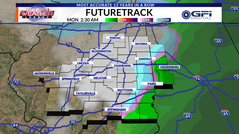 Weather now: Weekend cold front brings severe storms, wintry mix