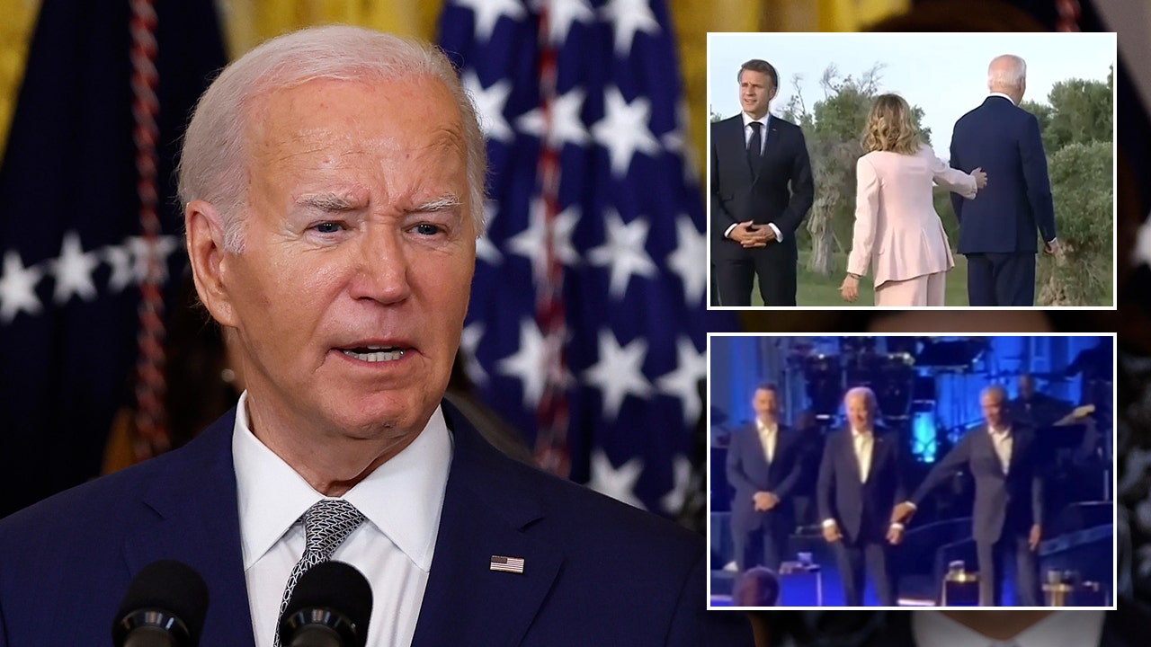 The legacy media embraced "cheap fakes" narrative depicting the videos of then-President Joe Biden as senile were manipulated by conservatives. Getty Images