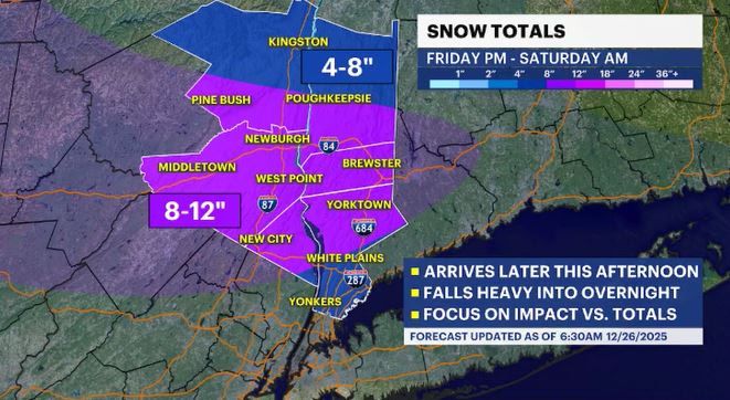 Storm watch: Storm bringing several inches of snow to arrive this ...