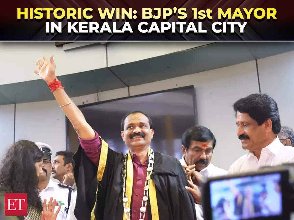 BJP makes inroads in Kerala: VV Rajesh becomes Thiruvananthapuram’s ...