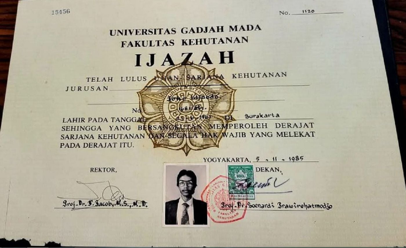 Wajah Jokowi di Foto 1981–1985 Dibahas, Perbedaan Kacamata Picu Kontroversi