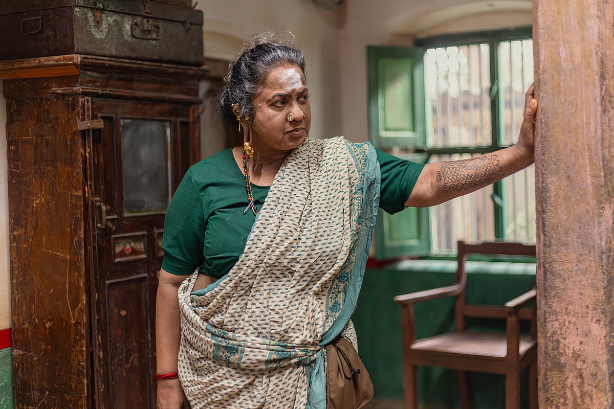 Makers drop stills from Radikaa Sarathkumar's Thaai Kizhavi