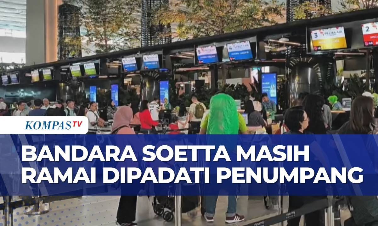 Arus penumpang Bandara Soetta tetap tinggi meski libur Natal telah berlalu