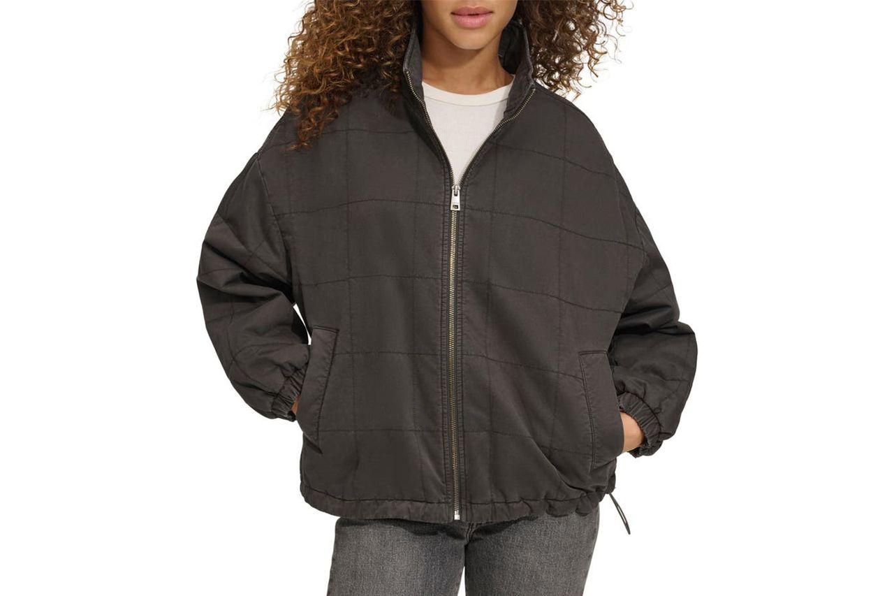 Levis Box Quilted Water Resistant Cotton Jacket